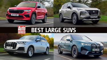 Best large SUVs - header image